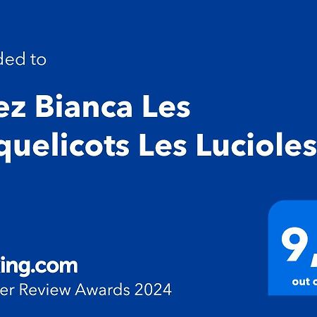 Chez Bianca Les Coquelicots Les Lucioles Apartman Menton Kültér fotó