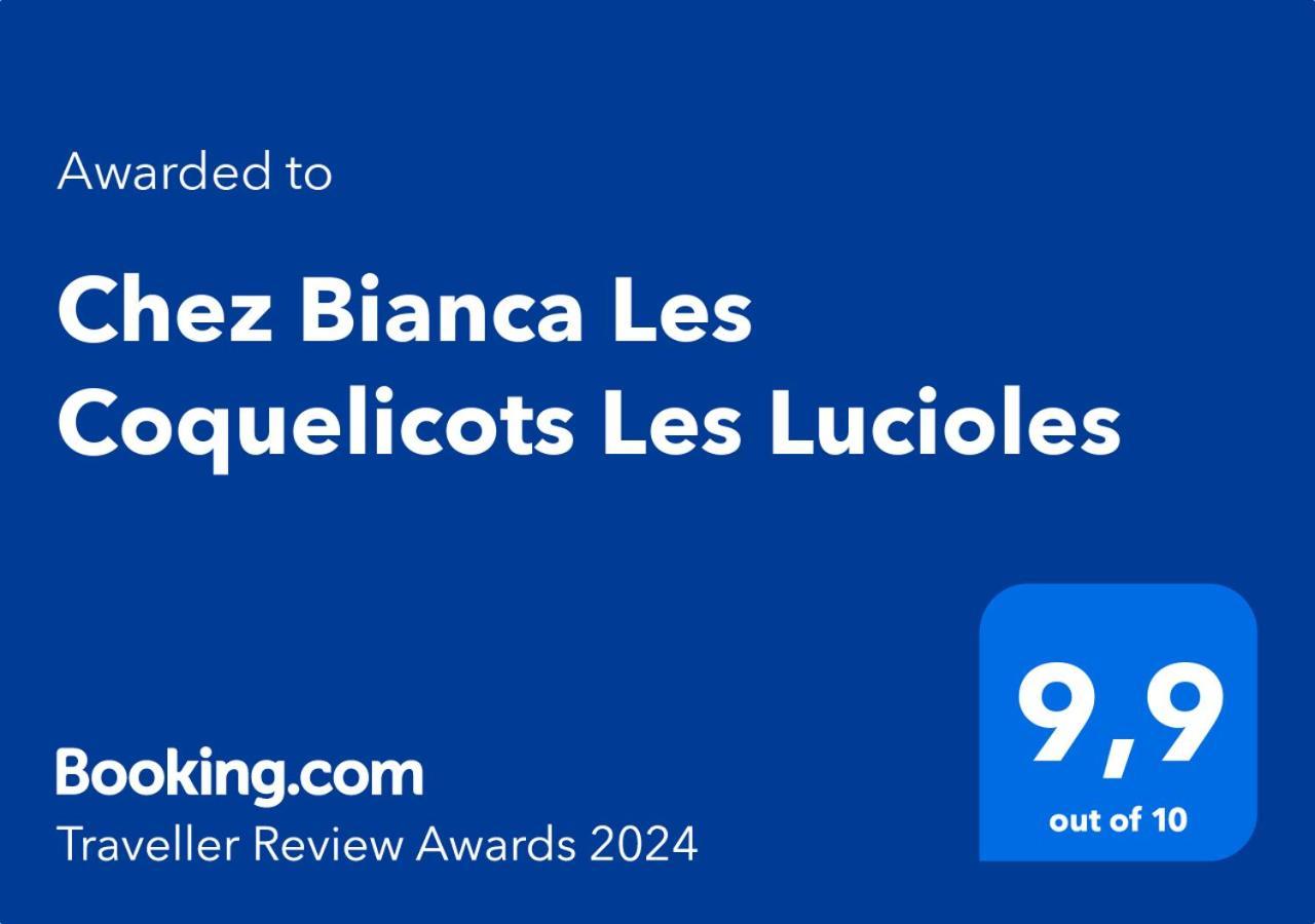 Chez Bianca Les Coquelicots Les Lucioles Apartman Menton Kültér fotó
